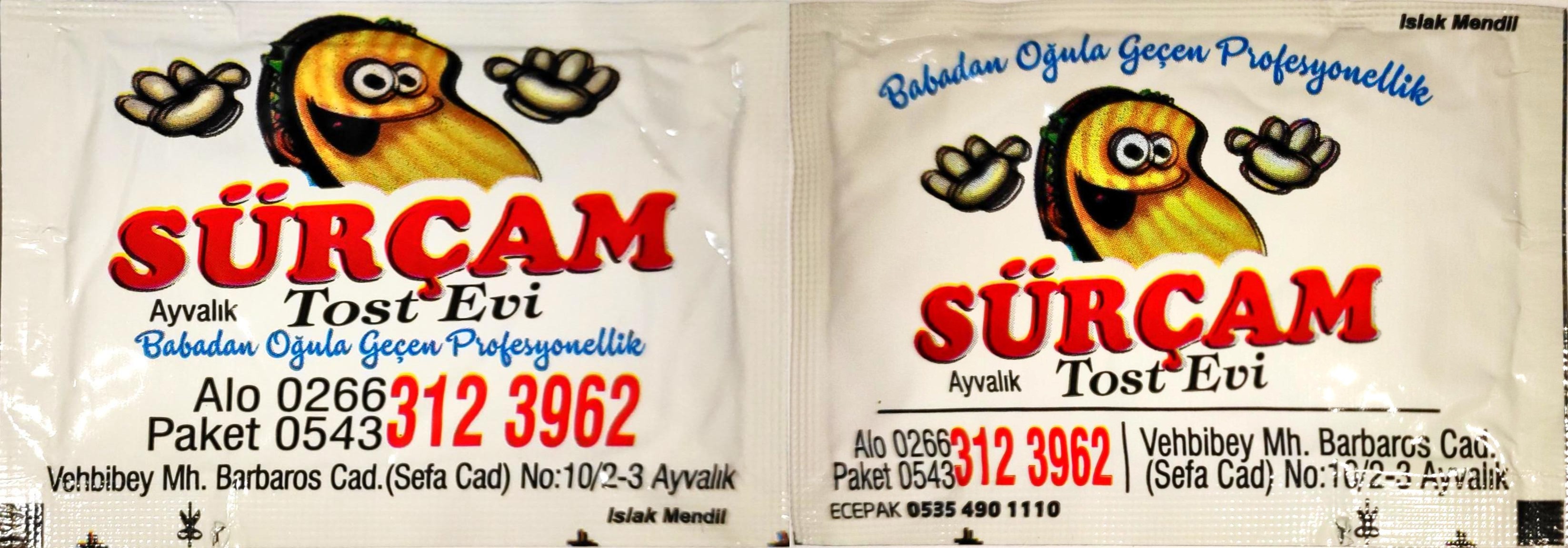 0558 Sürçam - Ayvalık